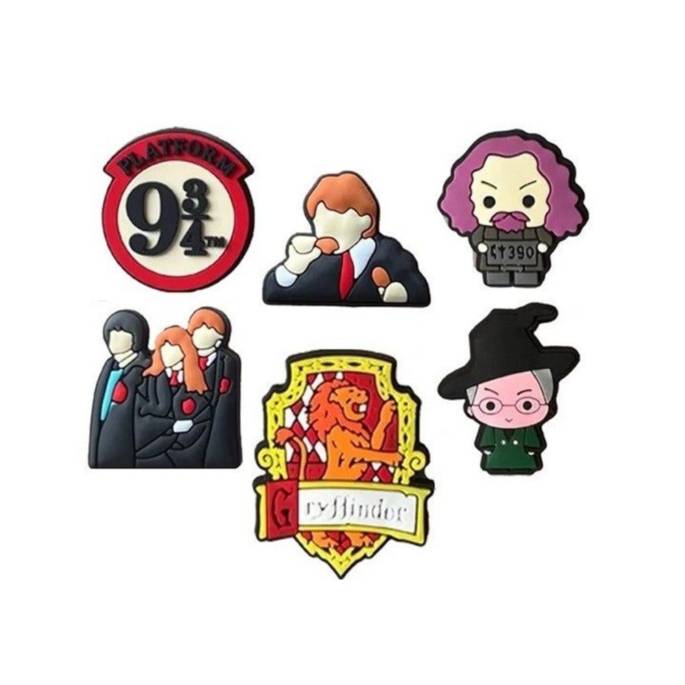 *NEW - 6-pcs* MAGICAL Harry Potter Shoe Charms for Your Crocs (Assort. E)